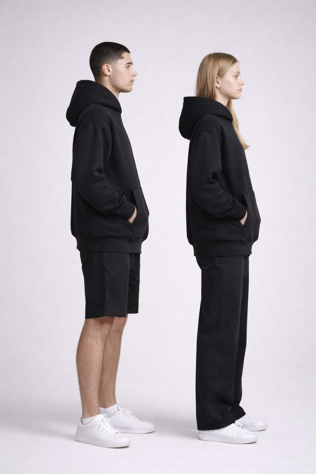 Oversize mikina &ndash; bočn&iacute; pohled